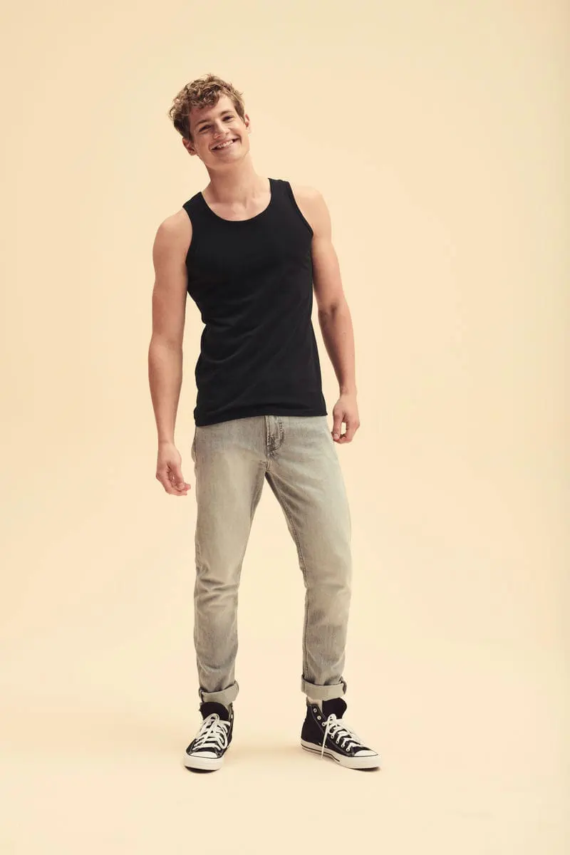 Fruit Of The Loom Mens Valueweight Athletic Vest