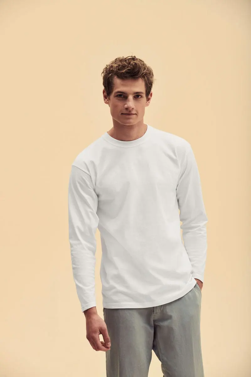 Fruit Of The Loom Unisex Super Premium Long Sleeve Tee