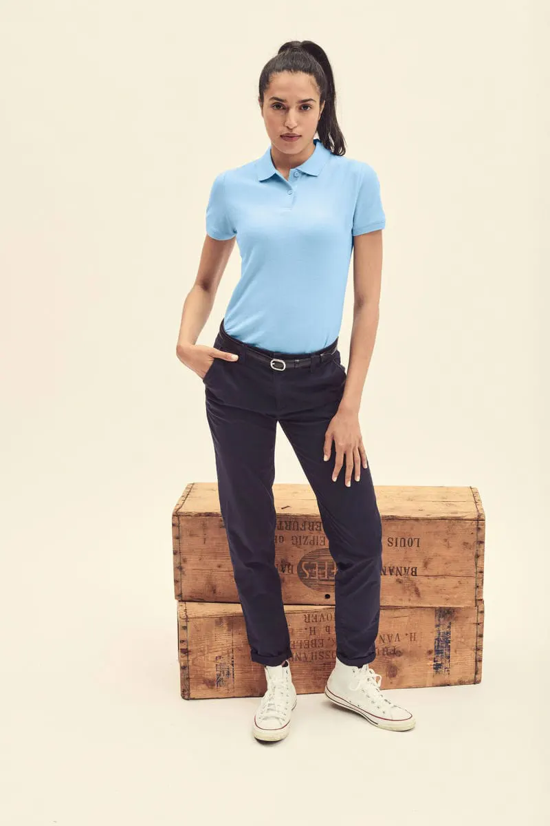 Fruit Of The Loom Womens 65/35 Polo