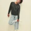 Fruit Of The Loom Womens Lightweight Raglan Sweatshirt