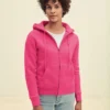 Fruit Of The Loom Womens Premium 70/30 Hooded Sweatshirt Jacket