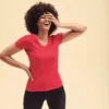 Fruit Of The Loom Womens Valueweight V Neck Tee
