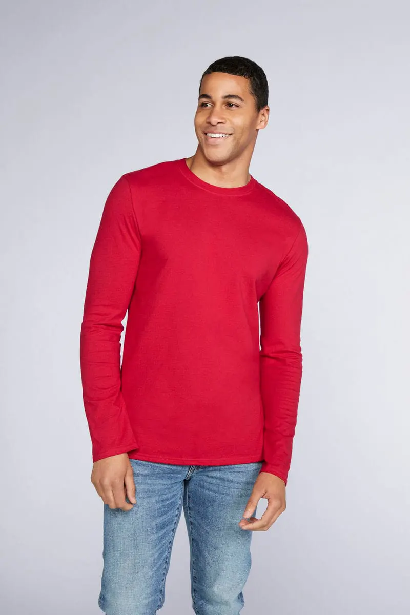 Gildan Mens Softstyle Long Sleeve T Shirt