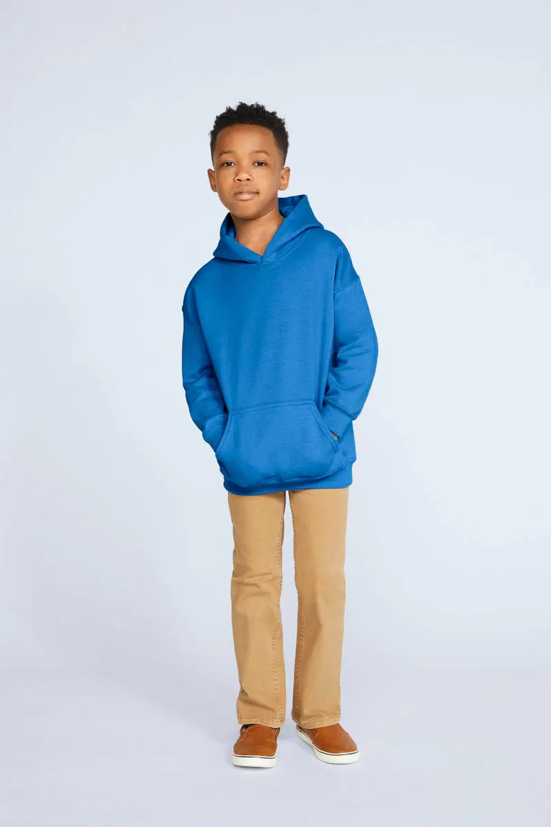 Gildan Unisex Heavy Blend Youth Hooded Sweatshirt
