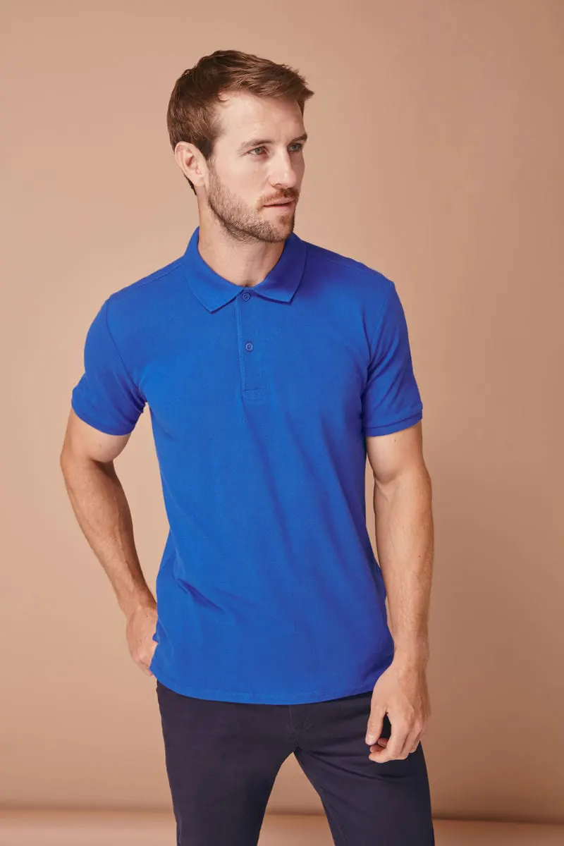 Henbury Mens Micro Fine Pique Polo Shirt