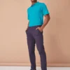 Henbury Mens Stretch Chinos With Flex Waistband