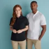 Henbury Mens Stretch Pique Polo Shirt