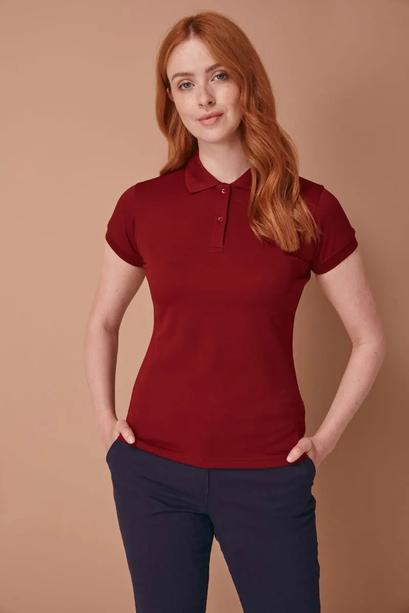 Henbury Womens Coolplus Polo Shirt