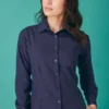 Henbury Womens Wicking Antibacterial Long Sleeve Shirt