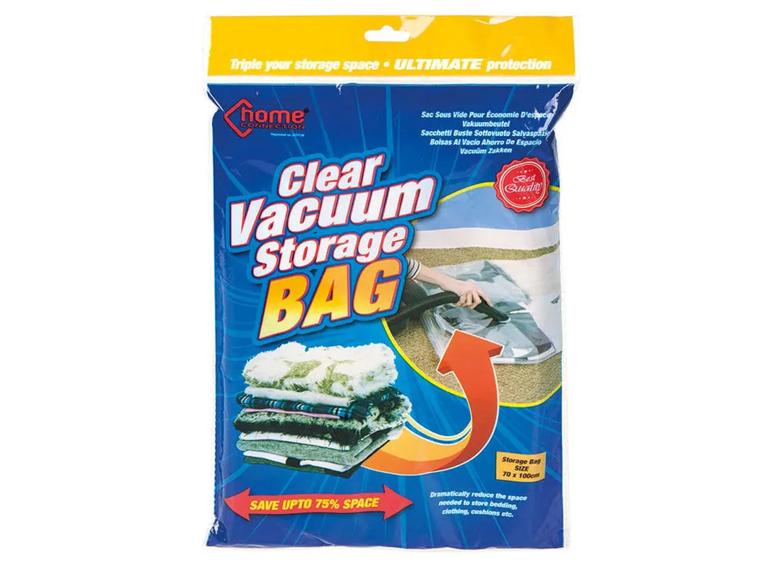 Home & Living Clear Vacuum Storage Bag