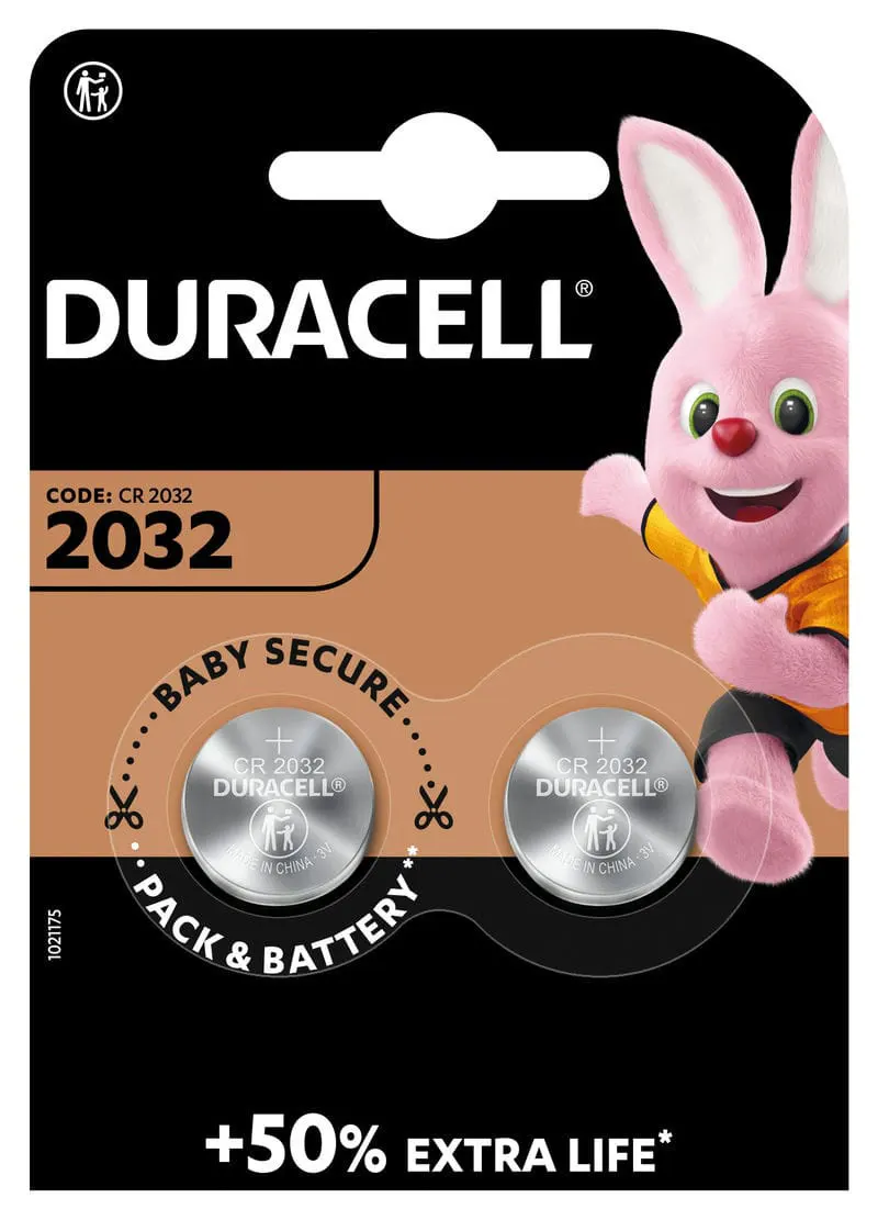 Home & Living Duracell Cr2032 Lithium Batteries 2 Pack