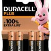 Home & Living Duracell Plus Power Aa Batteries 4 Pack