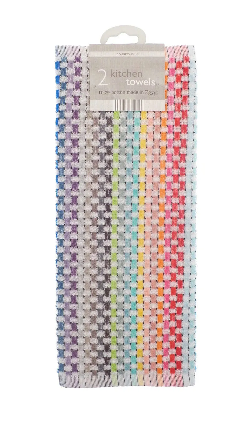 Home & Living Zing Tea Towels 2 Pack