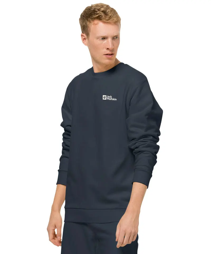 Jack Wolfskin Mens Organic Sweatshirt Nl