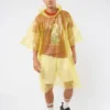 Jb Emergency Hooded Plastic Poncho