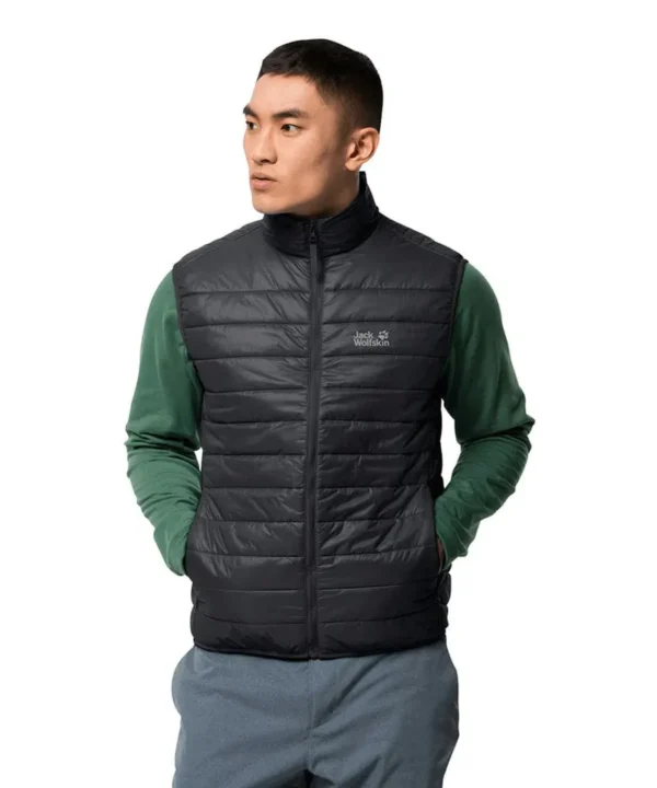 Jack Wolfskin Mens Packable Padded Vest Ol