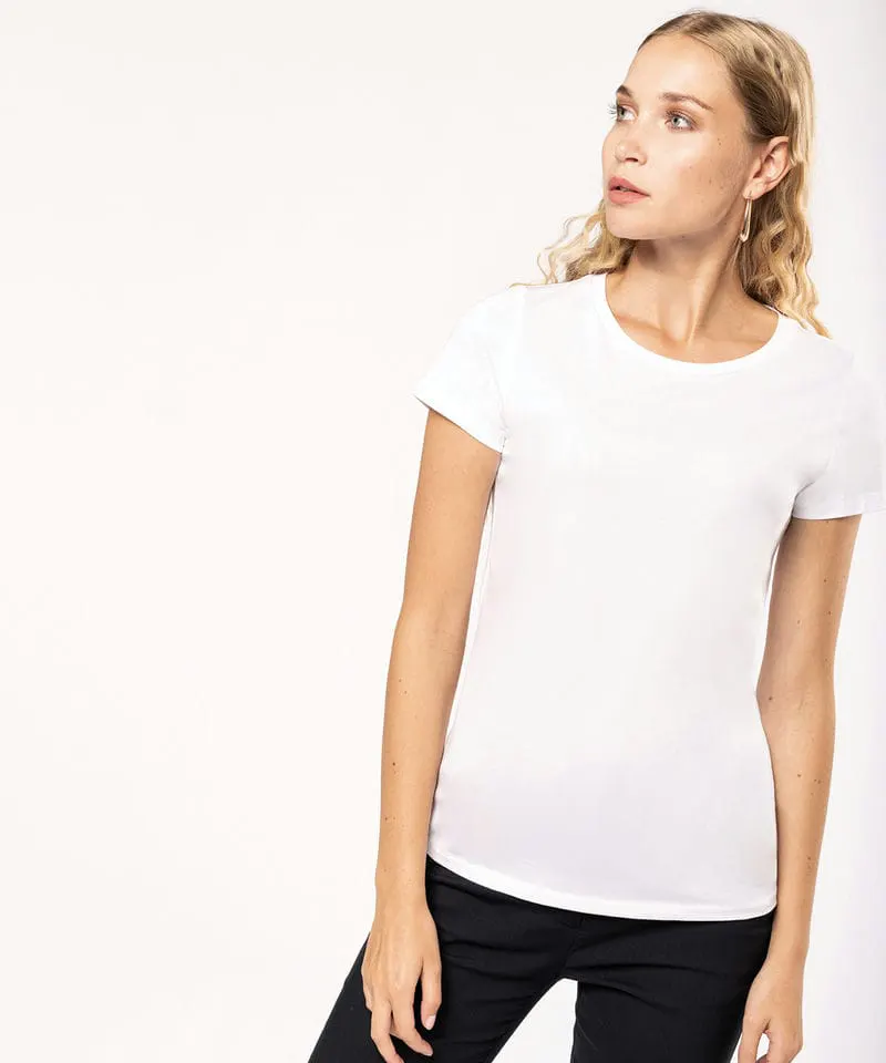 Kariban Womens Ladies Supima Crew Neck Short Sleeve T Shirt