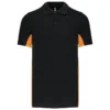 Black/Orange