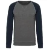 Grey Heather/Navy