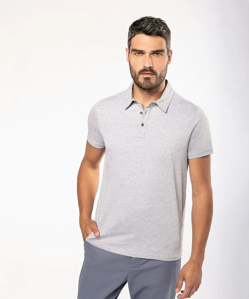 Kariban Mens Jersey Knit Polo Shirt