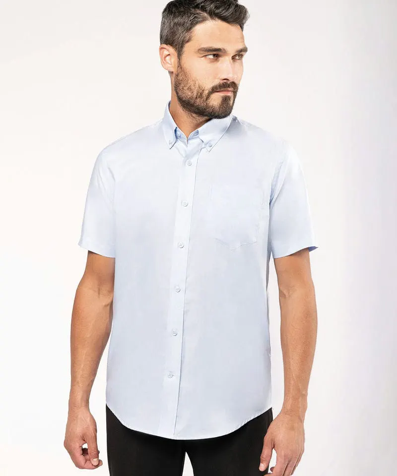 Kariban Mens Short Sleeved Oxford Shirt