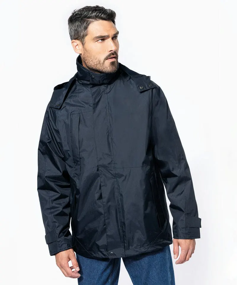 Kariban Mens 3 In 1 Parka