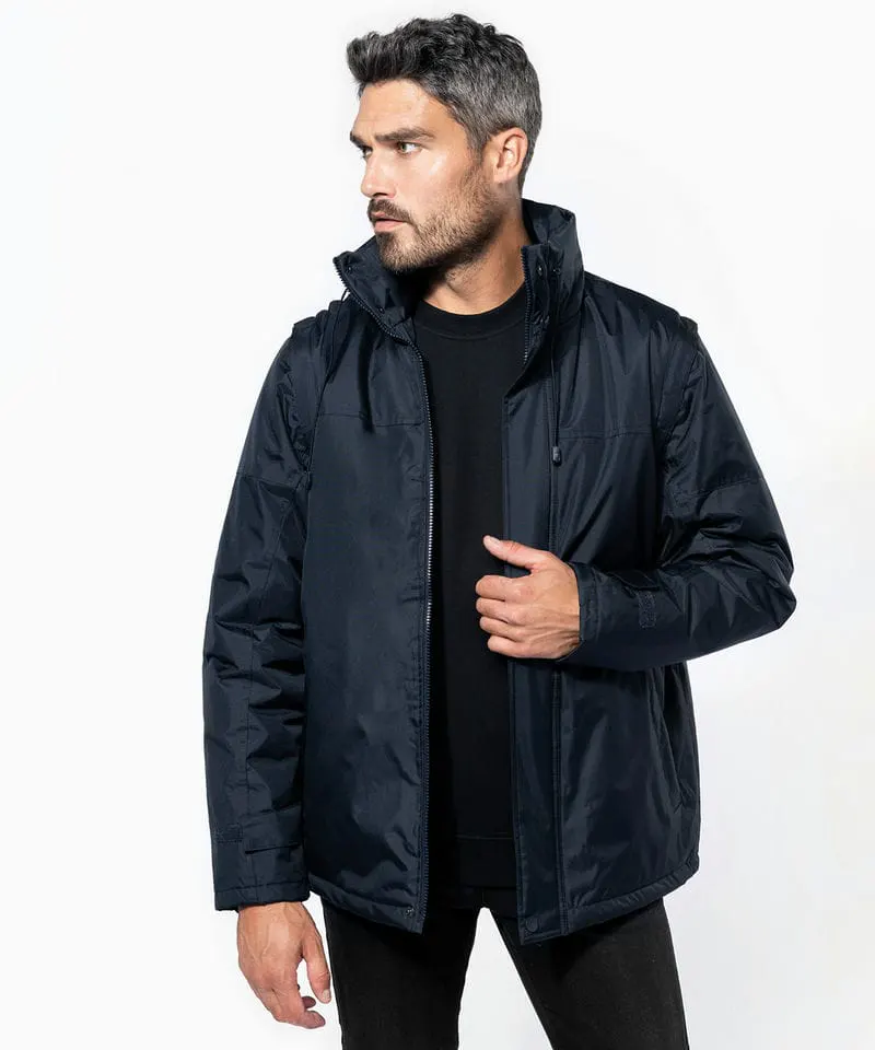 Kariban Mens Detachable Sleeved Blouson Jacket