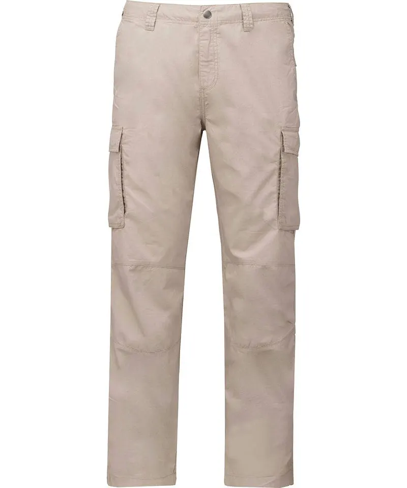 Kariban Mens Lightweight Multipocket Trousers