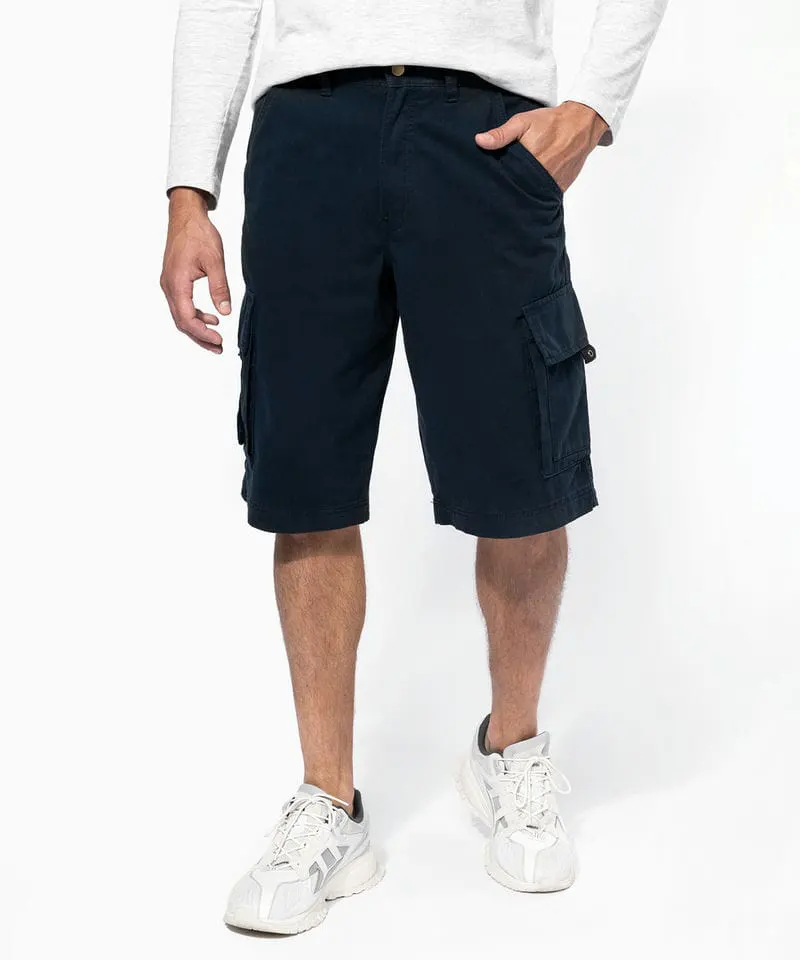 Kariban Mens Multi Pocket Shorts