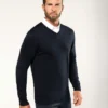 Kariban Mens V Neck Jumper