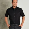 Kustom Kit Mens City Business Shirt Short Sleeve