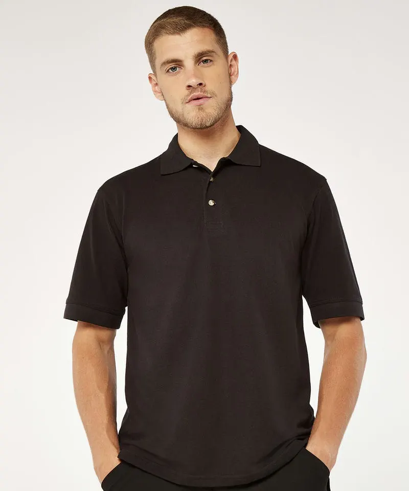 Kustom Kit Mens Chunky Polo With Superwash 60°C Classic Fit