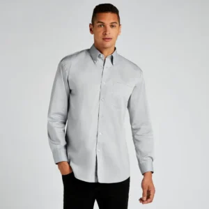Kustom Kit Mens Corporate Oxford Shirt Long Sleeved Classic Fit