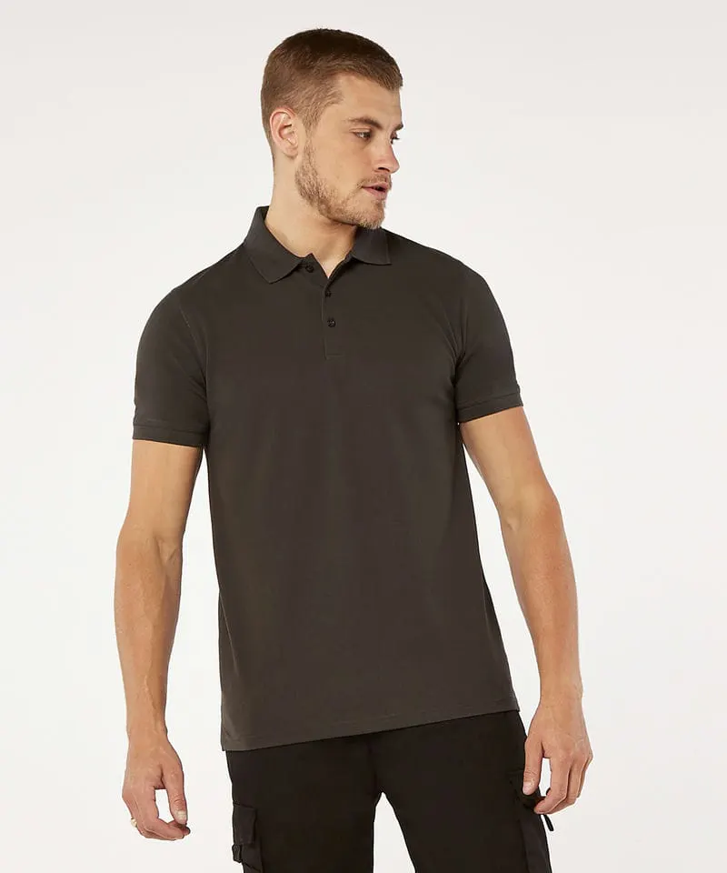 Kustom Kit Mens Klassic Heavyweight Polo Superwash 60°C Slim Fit