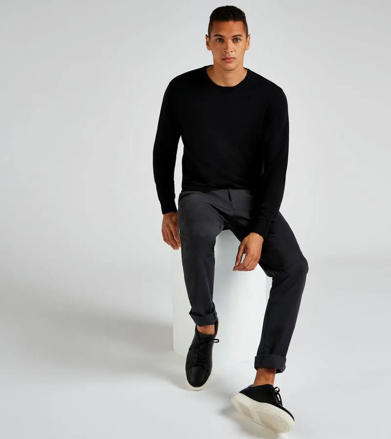 Kustom Kit Mens Regular Fit Arundel Crew Neck Sweater