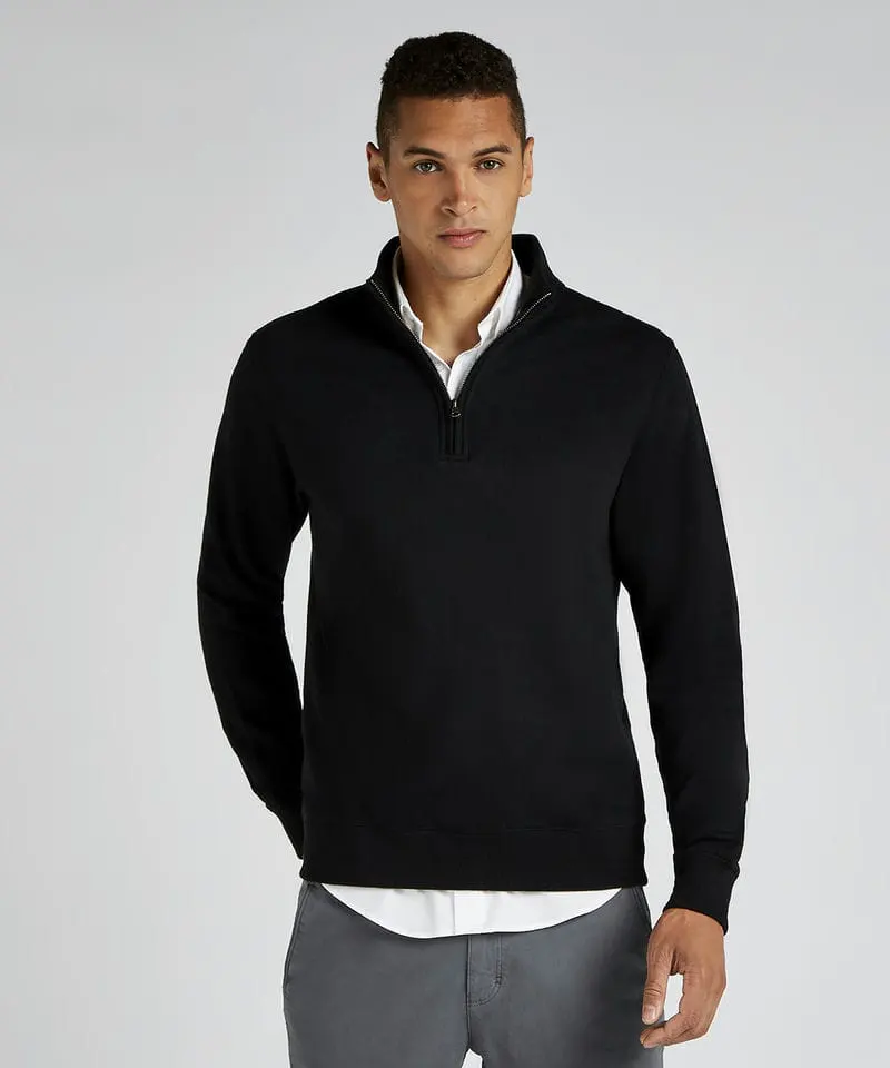 Kustom Kit Mens Regular Fit ¼ Zip Sweatshirt
