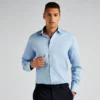 Kustom Kit Mens Tailored Business Shirt Long Sleeved Tailored Fit