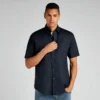 Kustom Kit Mens Workplace Oxford Shirt Short Sleeved Classic Fit