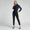 Kustom Kit Womens Business Blouse Long Sleeved Tailored Fit