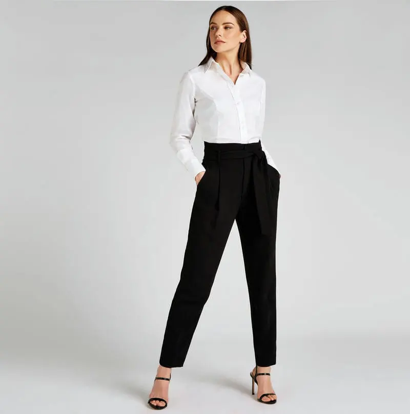 Kustom Kit Womens City Business Blouse Long Sleeve