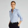 Kustom Kit Womens Stretch Oxford Shirt Long Sleeved Tailored Fit