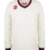 Ivory/Maroon