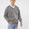 Maddins Unisex Coloursure V Neck Sweatshirt