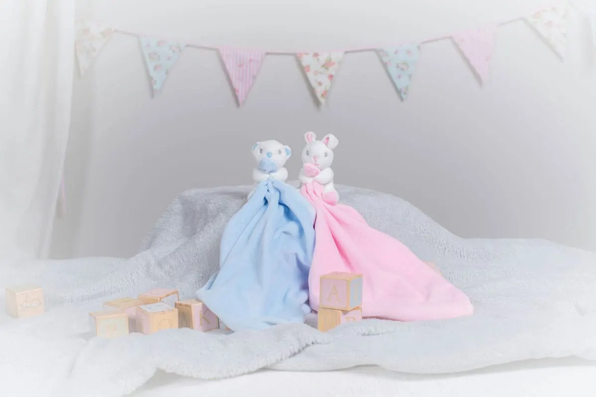 Mumbles Baby Animal Comforter With Rattle