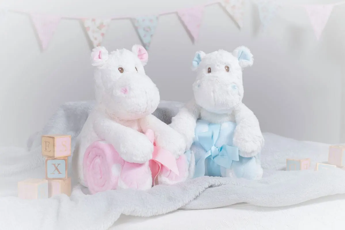 Mumbles Hippo With Blanket