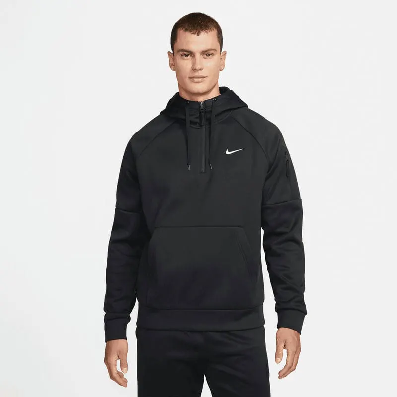 Nike Mens 1 And 4 Zip Fitness Hoodie