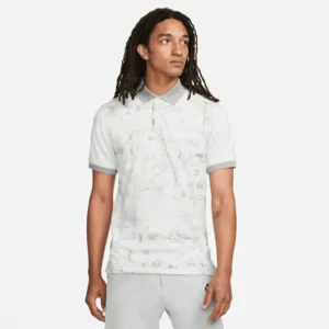Nike Mens Dri Fit Slim Print Polo