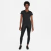 Nike Womens One Dri Fit Short Sleeve Slim Top