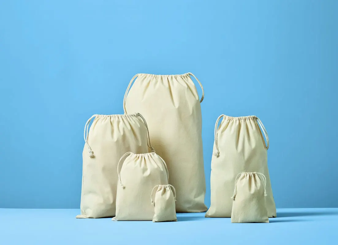 Nutshell Recycled Cotton Stuff Bag