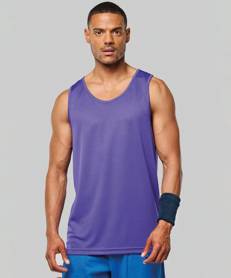 Kariban Proact Mens Mens Sports Vest